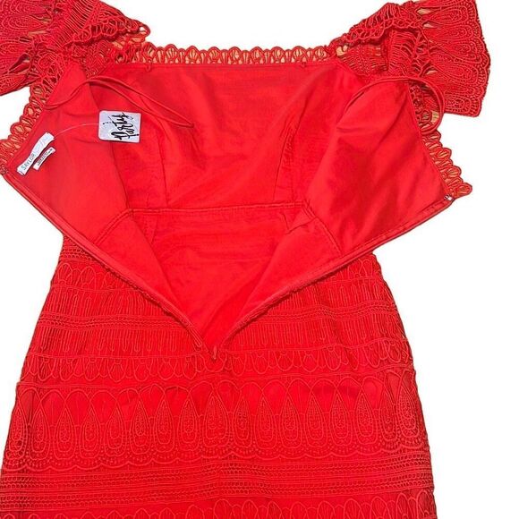 NWT Saylor x Free People Mariah Lace Dress (014) - Picture 11 of 14